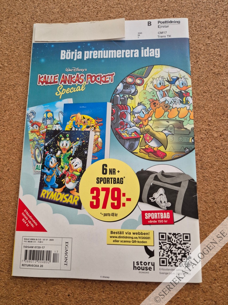 Baksida på Anders Bagge i Ankeborg?! (2025)