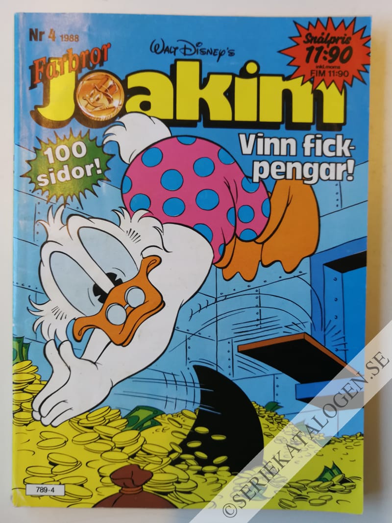 Framsida på Joakim #4 (1988)