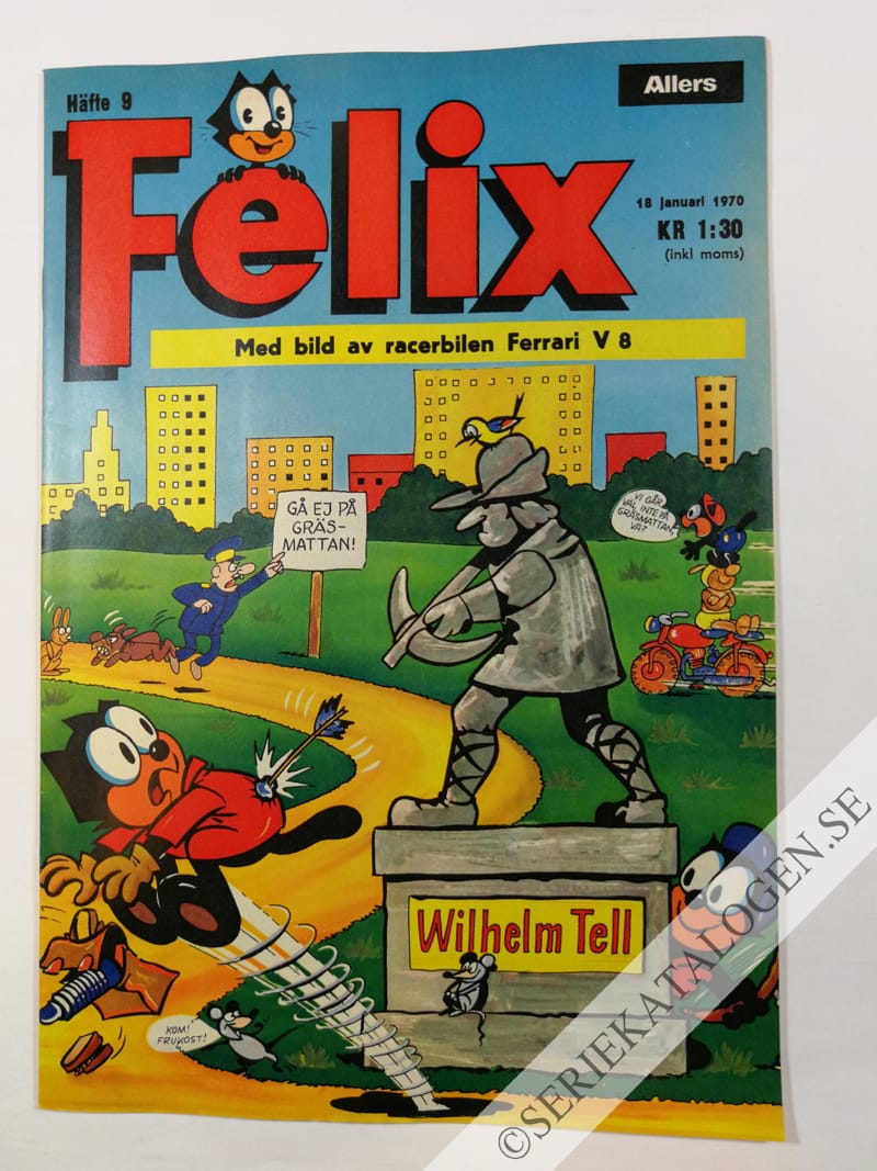 Framsida på Felix #9 (1970)