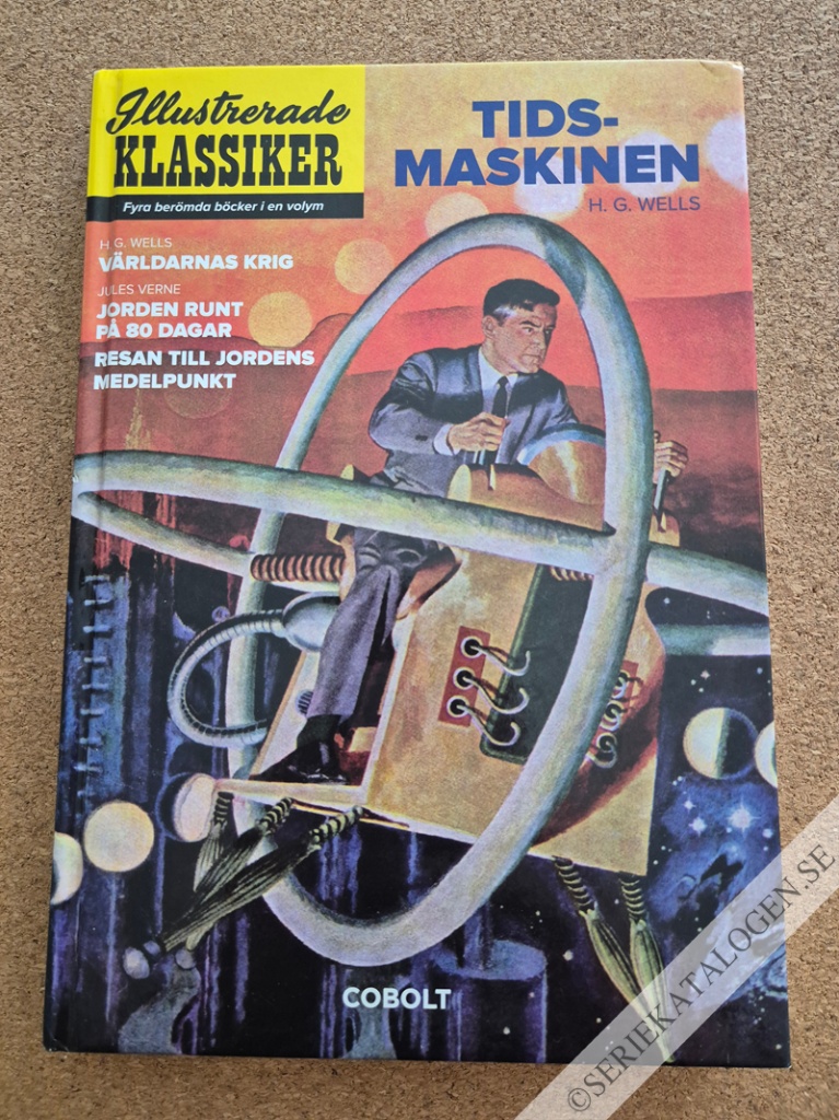 Framsida på Illustrerade Klassiker Fantastiska resor (2015)