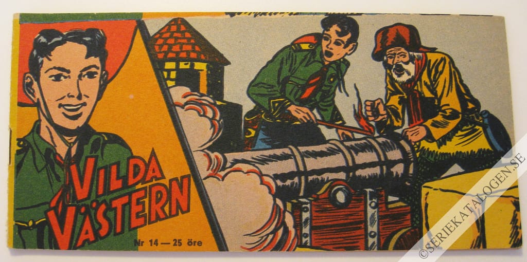 Framsida på Vilda Västern #14 (1955)