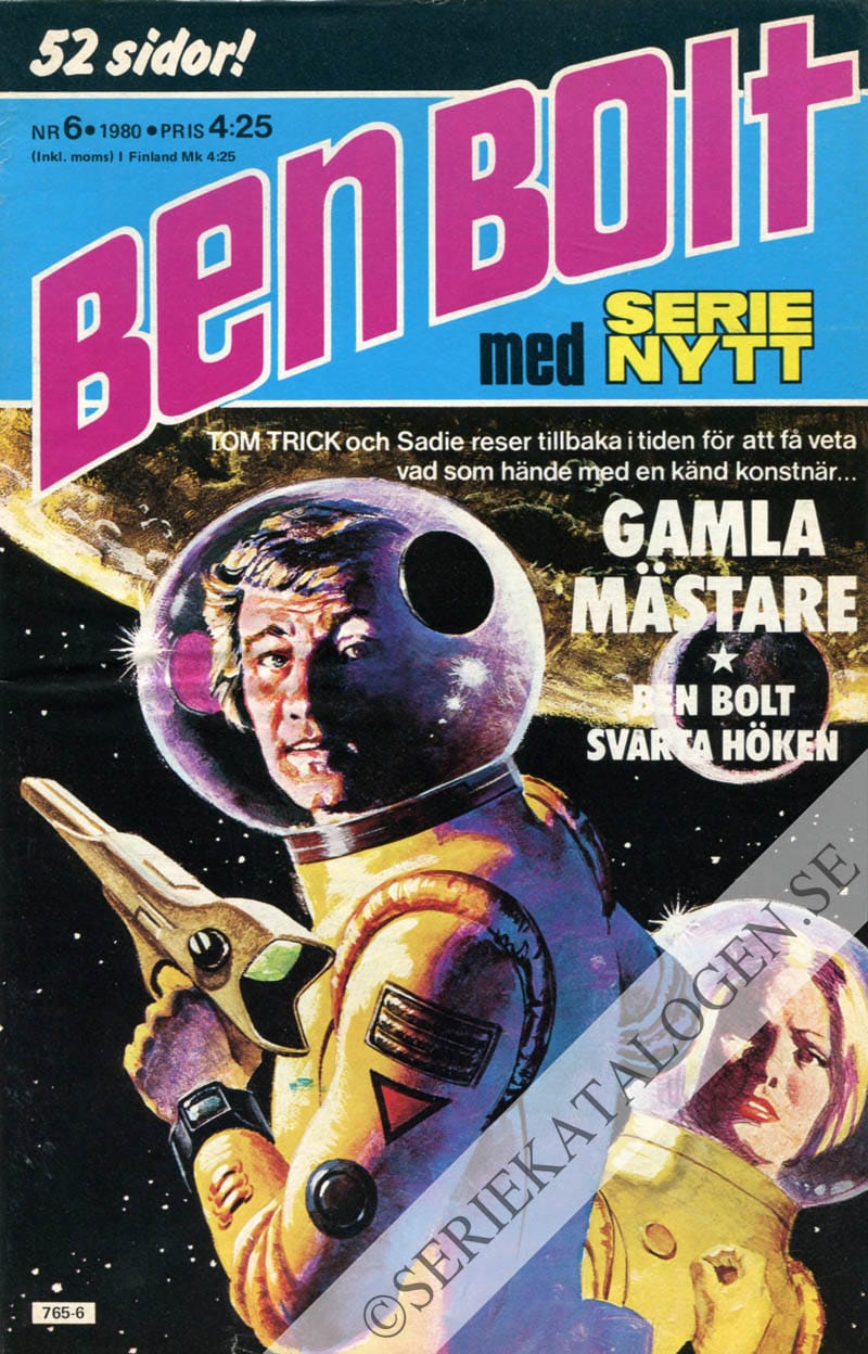 Framsida på Serie-Nytt #6 (1980)