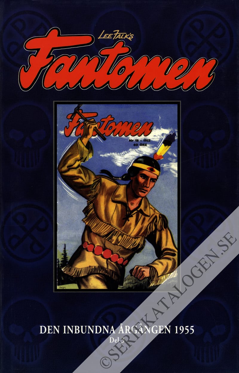 Framsida på Fantomen - den inbundna årgången 1955 del3 (2007)