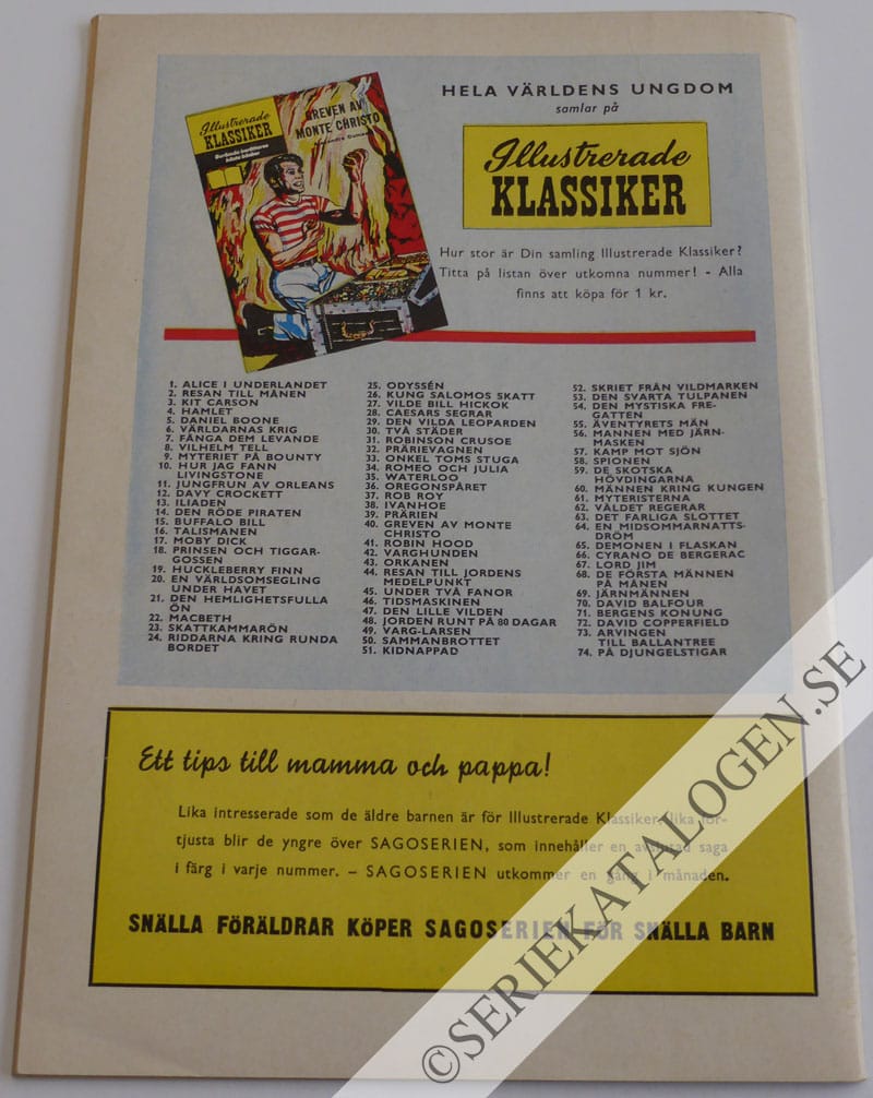 Baksida på David Copperfield (1958)