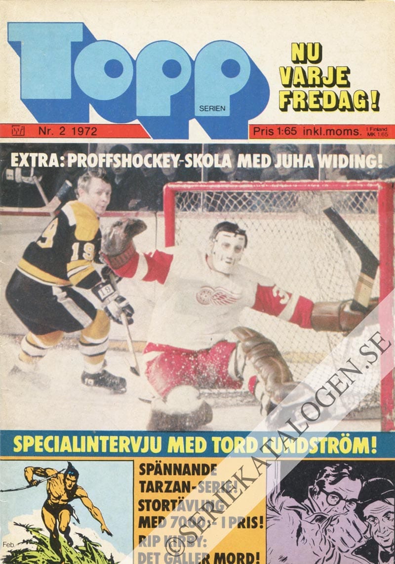Framsida på Toppserien #2 (1972)