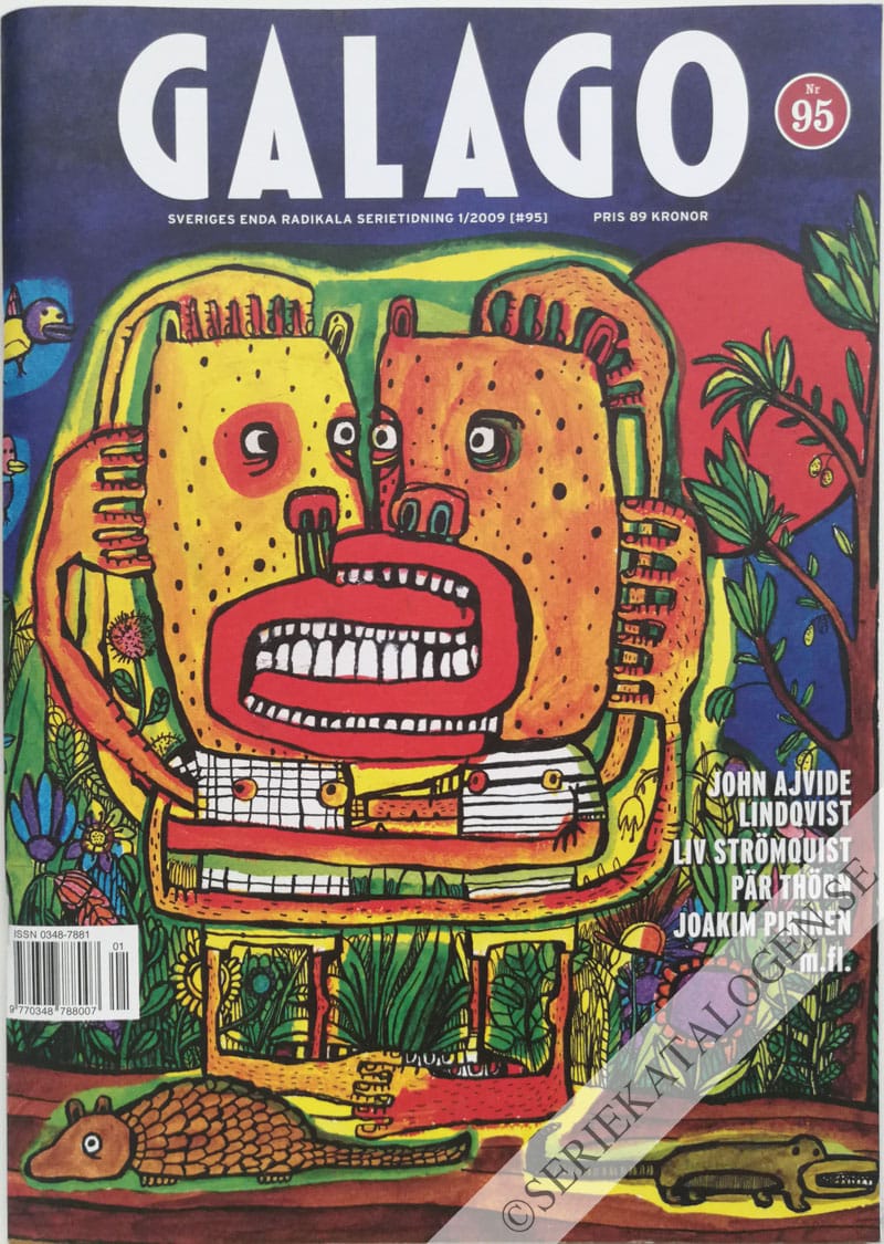 Framsida på Galago #1 (2009)