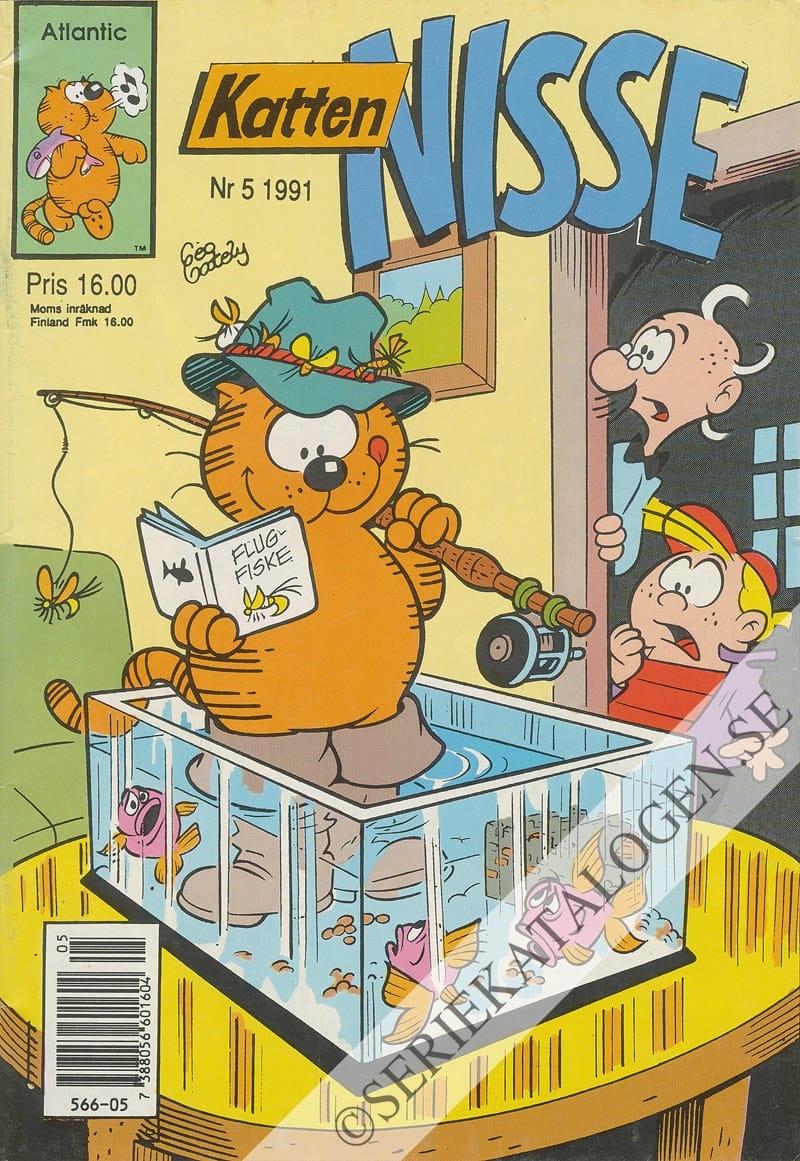 Framsida på Katten Nisse #5 (1991)
