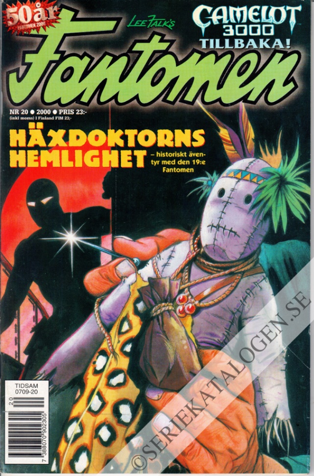 Framsida på Fantomen #20 (2000)