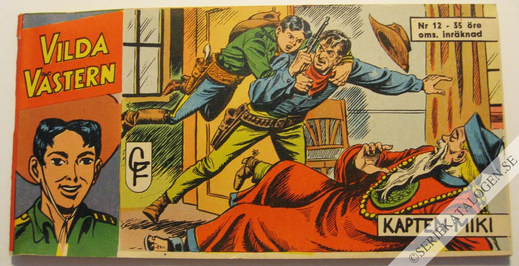 Framsida på Vilda Västern #12 (1963)