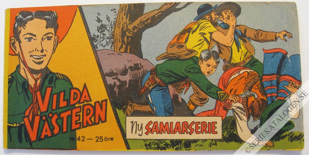 Framsida på Vilda Västern #42 (1957)