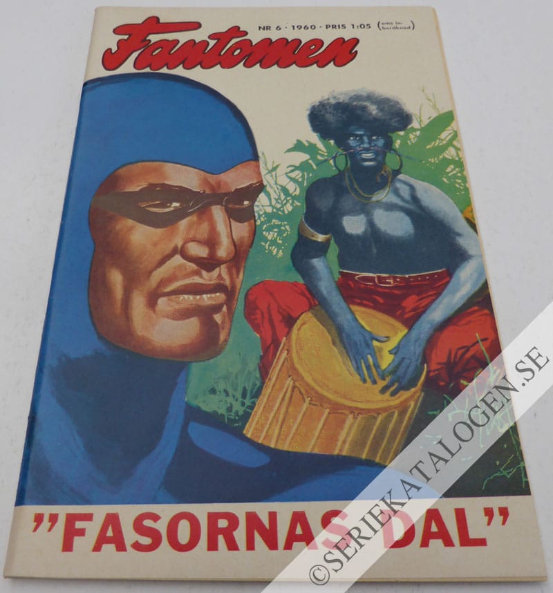 Framsida på Fantomen #6 (1960)
