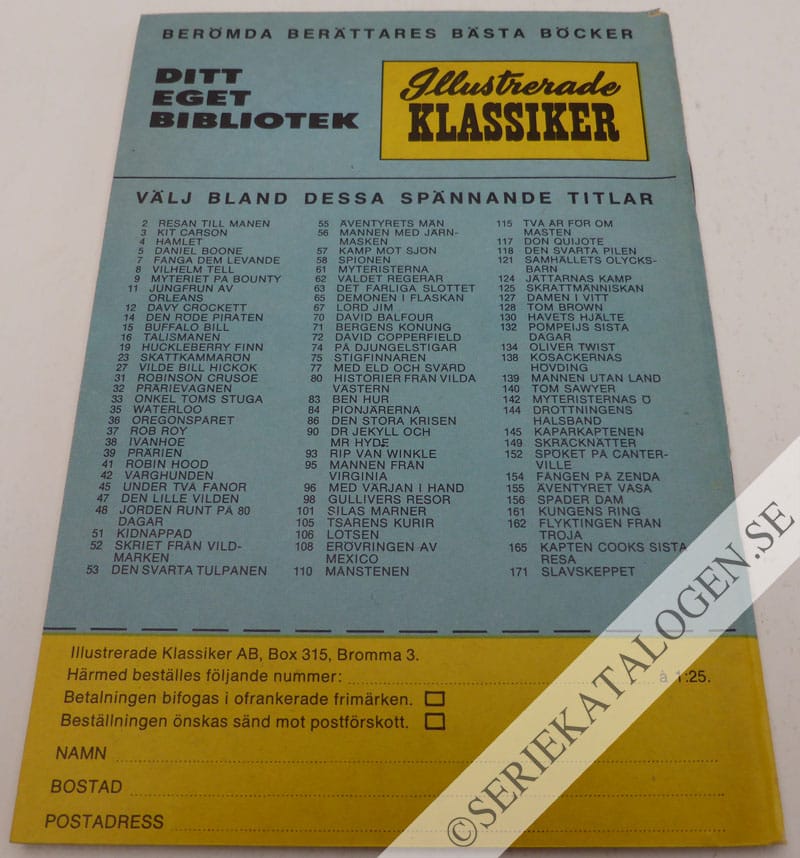Baksida på Pansarattack! (1965)