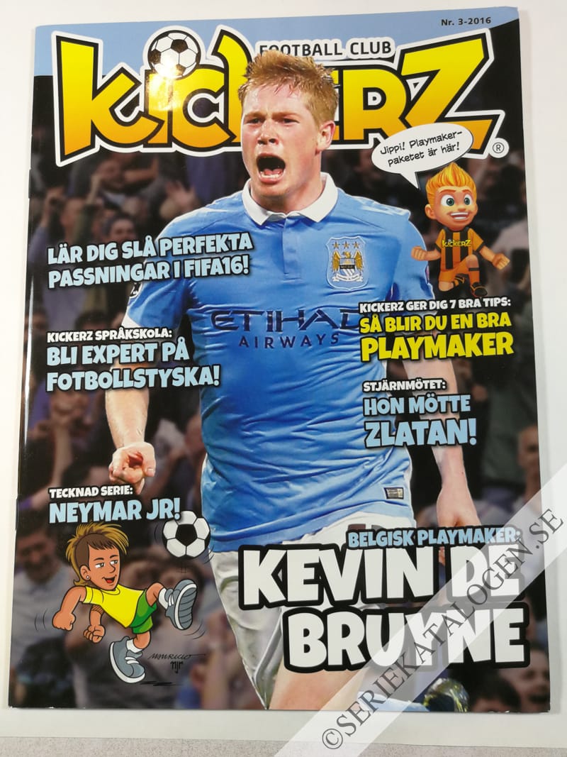 Framsida på Kickerz Football Club #3 (2016)