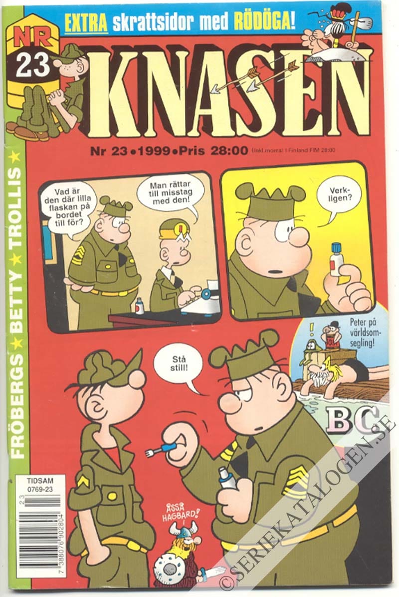 Framsida på Knasen #23 (1999)