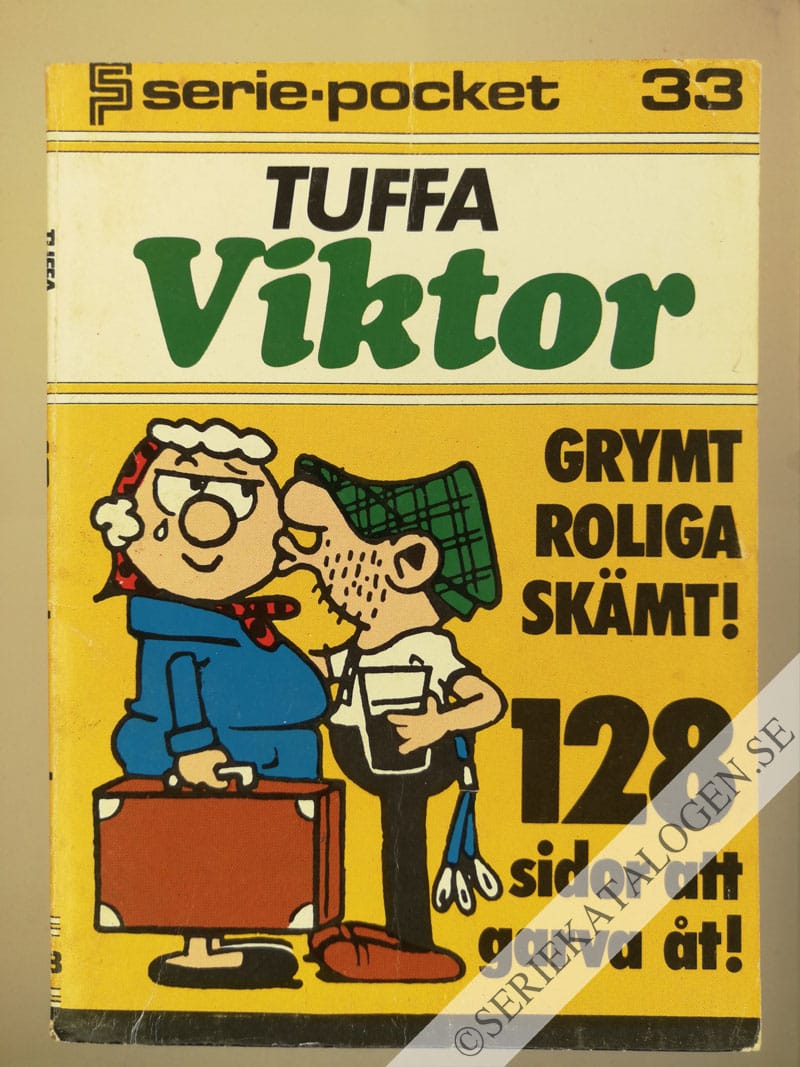 Framsida på Seriepocket Tuffa Viktor (1975)