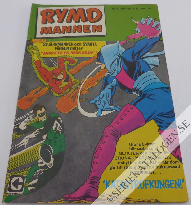 Framsida på Rymdmannen #3 (1968)