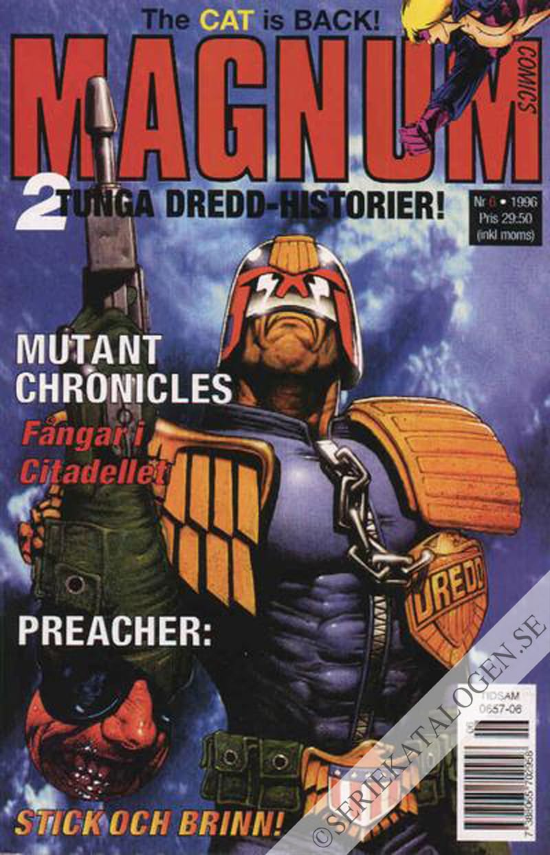 Framsida på Magnum comics #6 (1996)