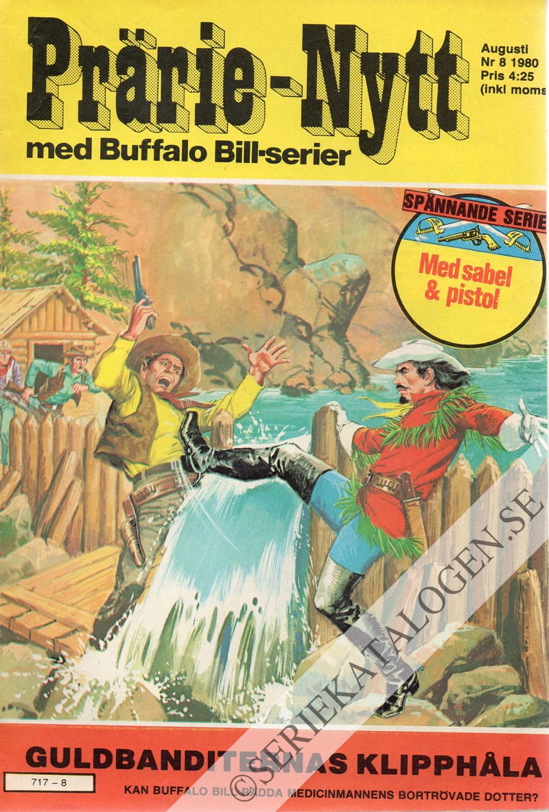 Framsida på Prärie-Nytt #8 (1980)