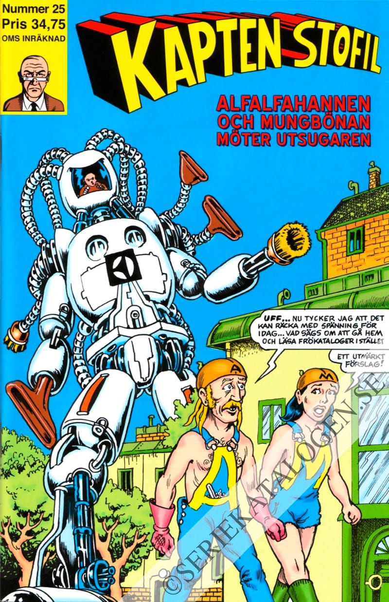 Framsida på Kapten Stofil #25 (2006)