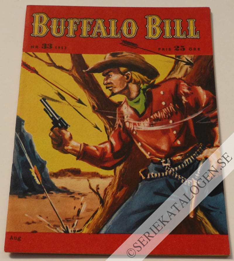 Framsida på Buffalo Bill #33 (1953)