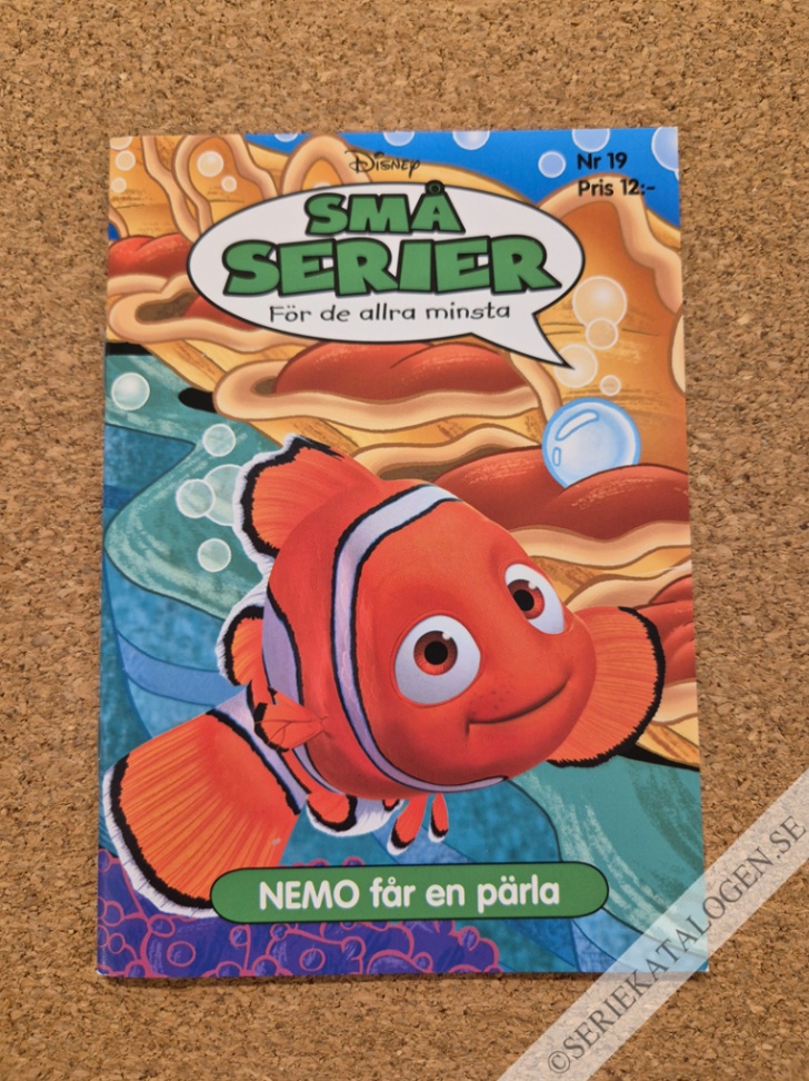 Framsida på Små serier #19 - NEMO får en pärla (2005)