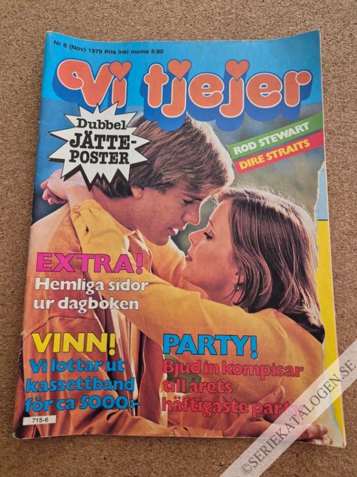 Framsida på Vi tjejer #6 (1979)