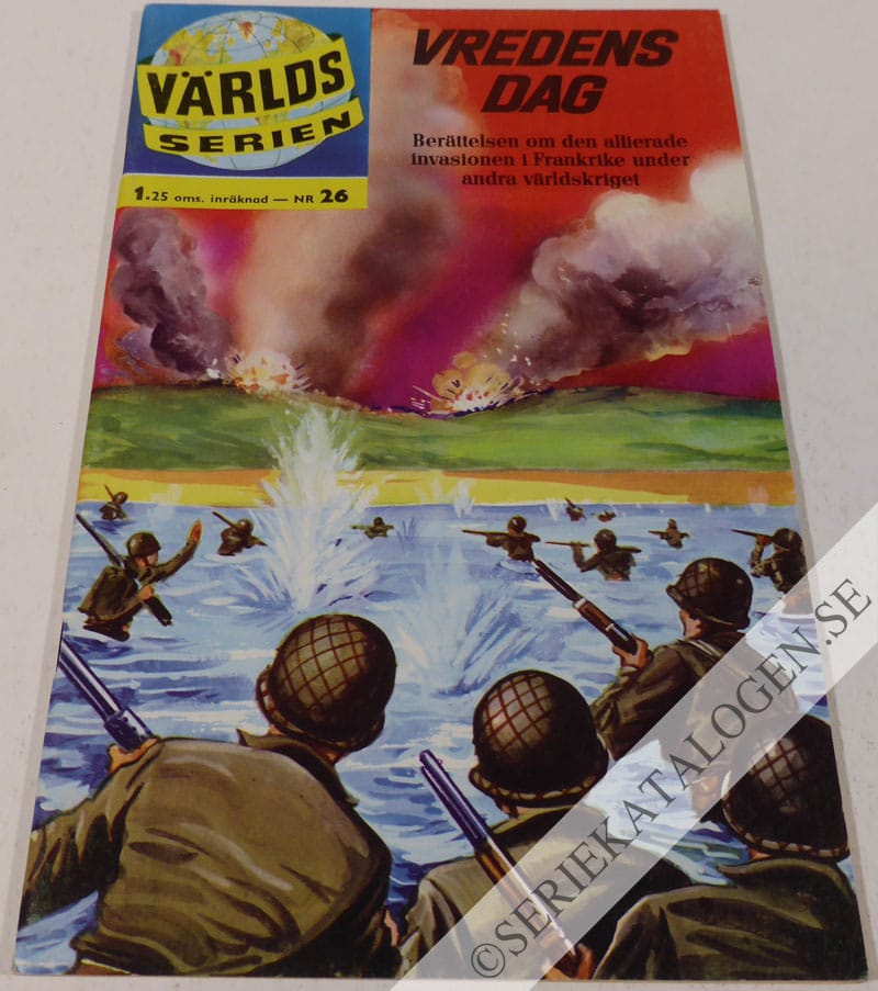 Framsida på Världsserien Vredes dag (1962)