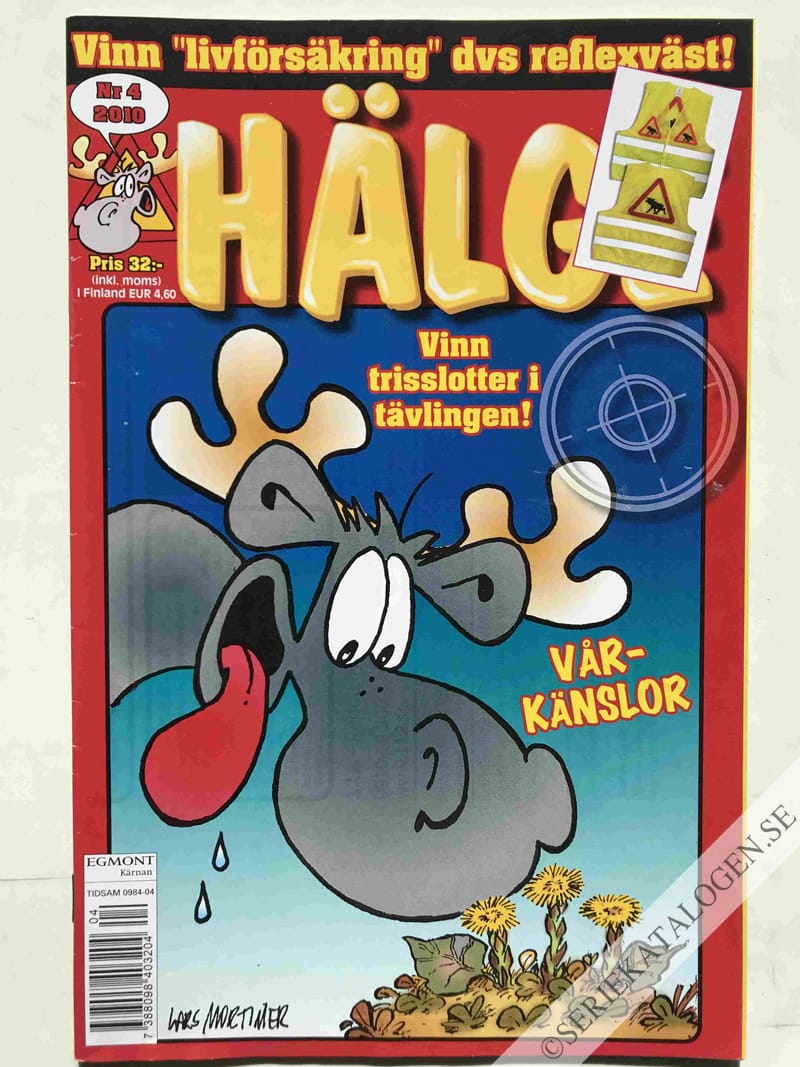 Framsida på Hälge #4 (2010)