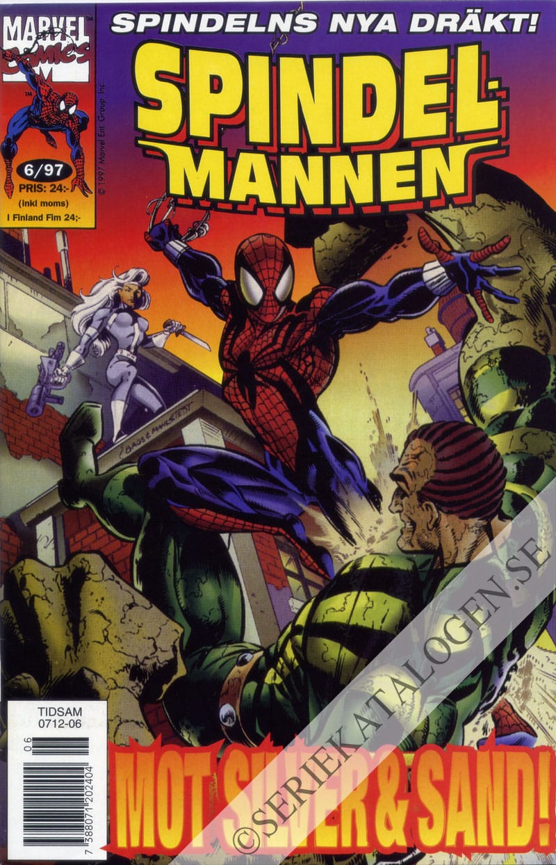 Framsida på Spindelmannen #6 (1997)