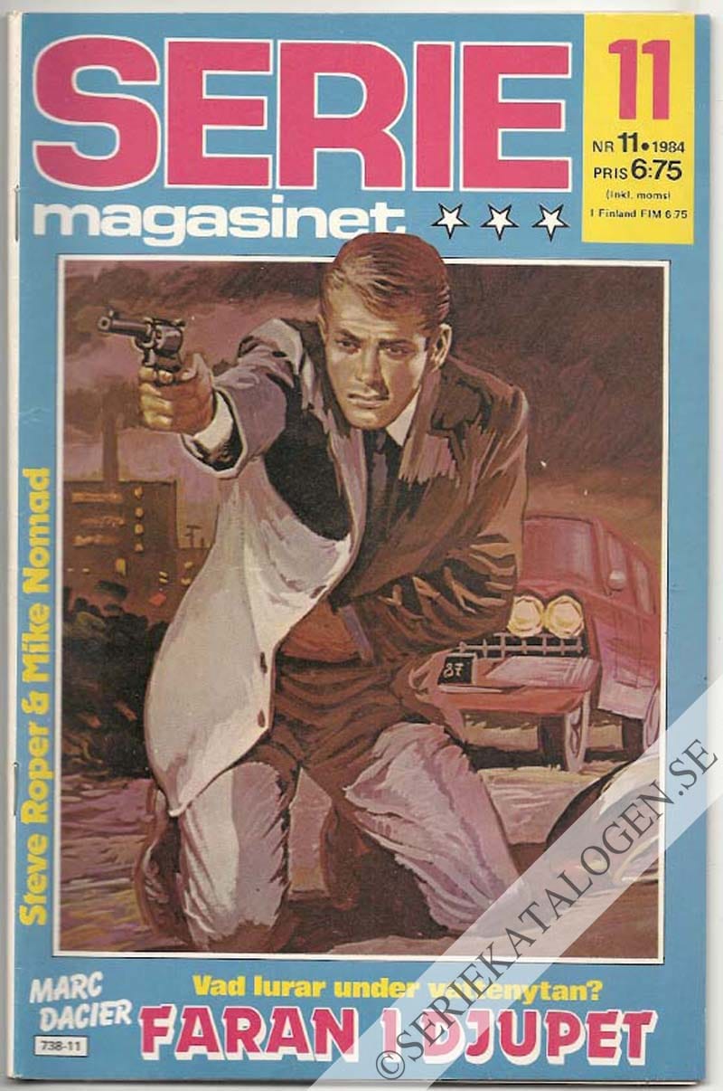 Framsida på Seriemagasinet #11 (1984)