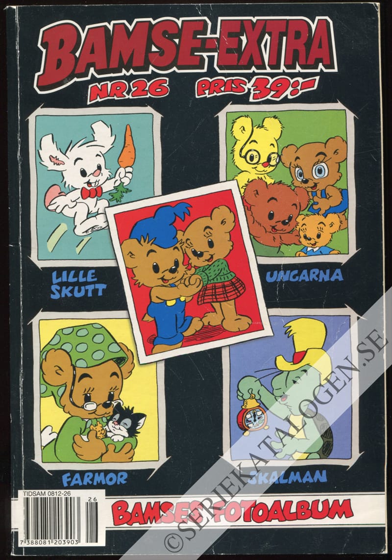 Framsida på Bamse-extra Bamses fotoalbum (2003)