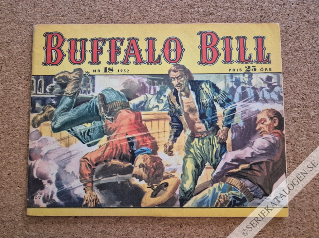 Framsida på Buffalo Bill #18 (1952)