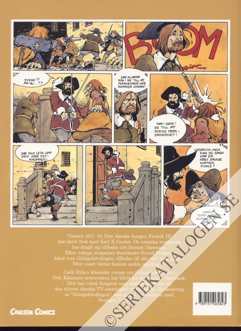 Baksida på Fredstid (1992)