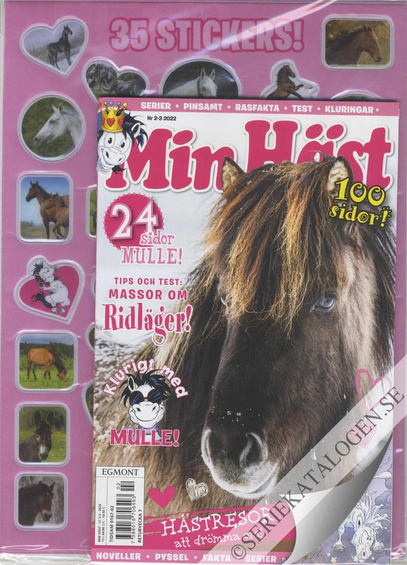 Framsida på Min häst #2-3 (2022)