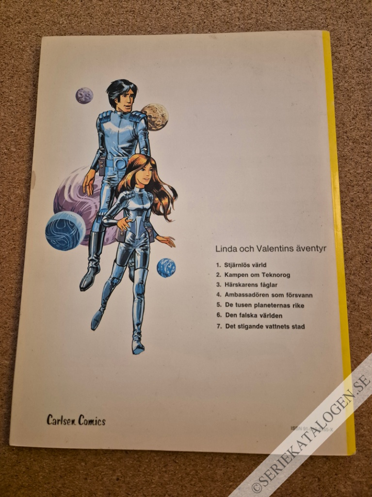 Baksida på Det stigande vattnets stad (1978)