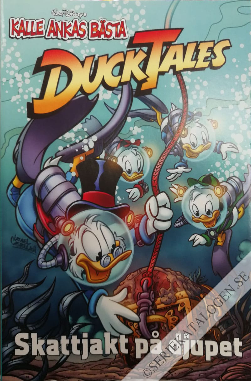 Framsida på Kalle Ankas bästa Duck Tales - Skattjakt på djupet (2018)