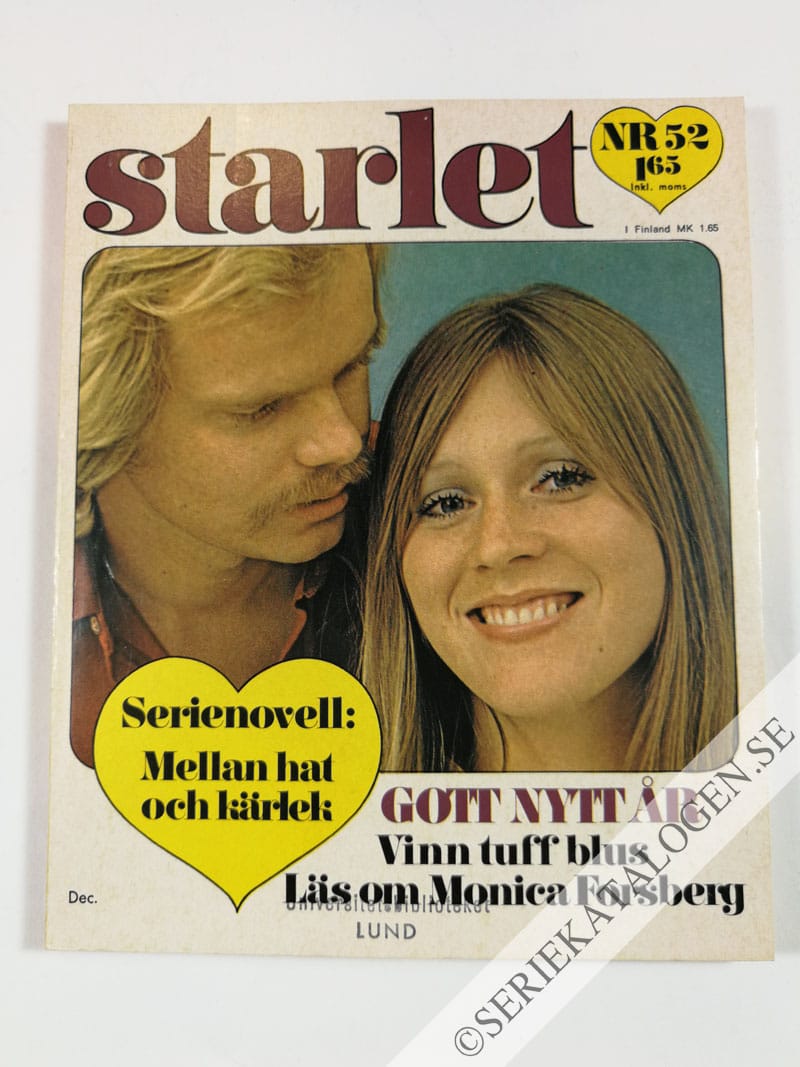 Framsida på Starlet #52 (1971)