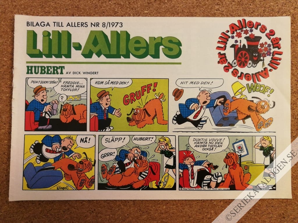 Framsida på Lill-Allers #8 (1973)