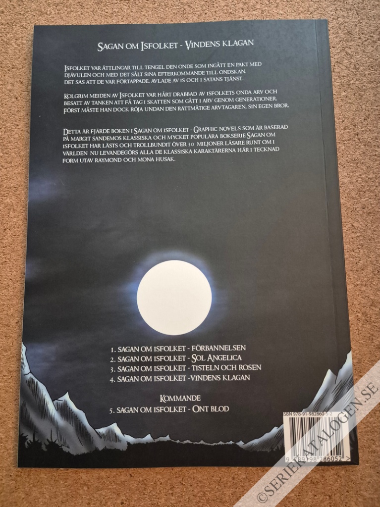 Baksida på Vindens klagan (2017)