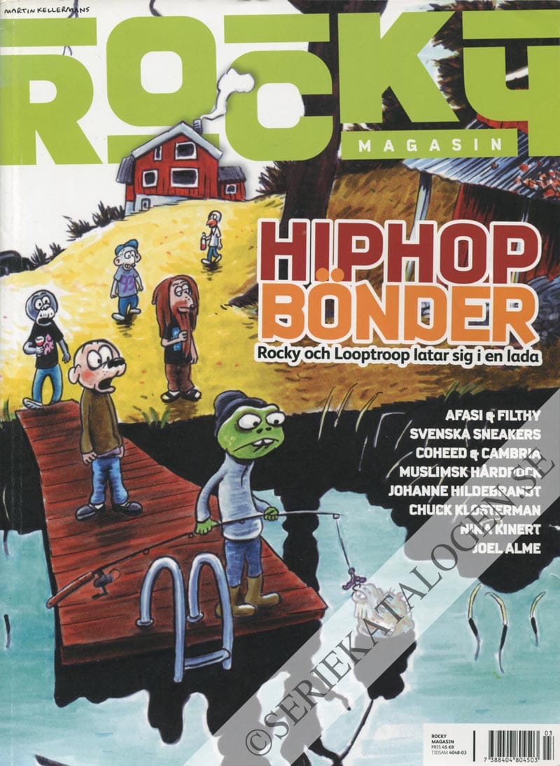 Framsida på Martin Kellermans Rocky Hiphopbönder (2008)