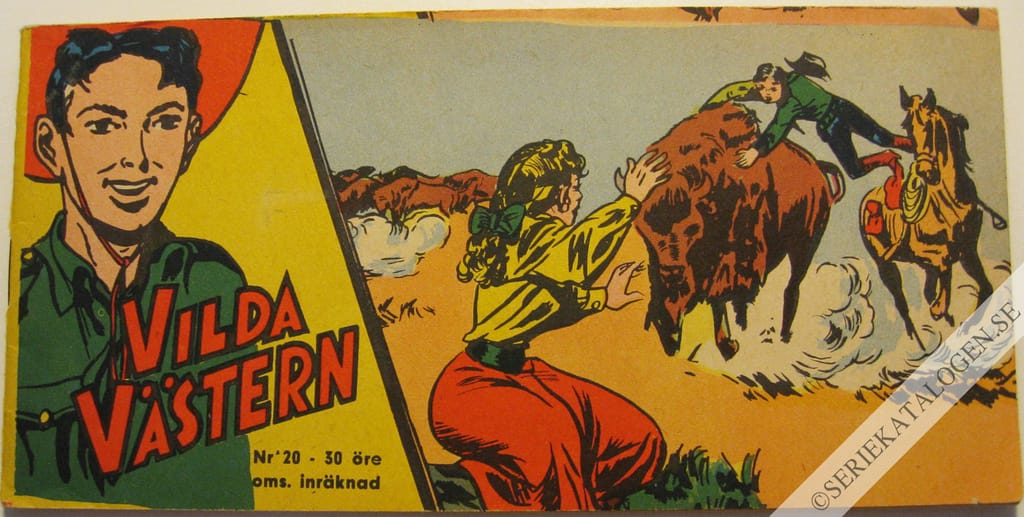 Framsida på Vilda Västern #20 (1960)