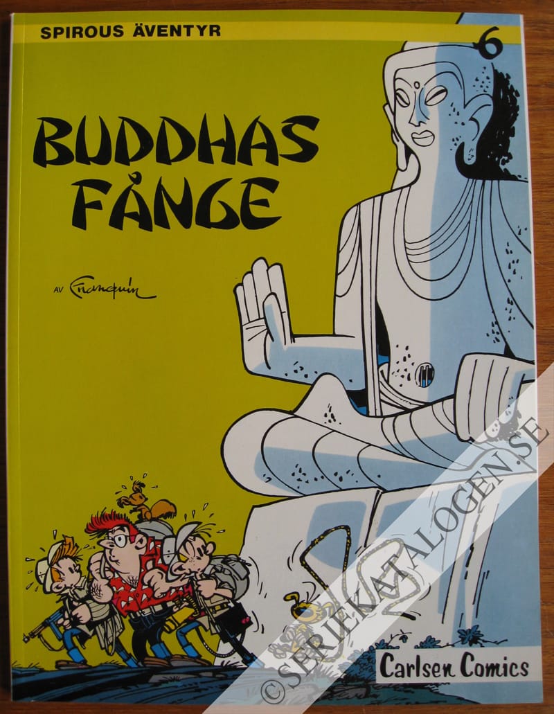 Framsida på Buddhas fånge (1985)