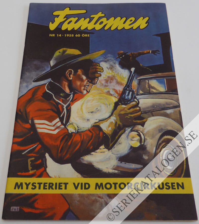 Framsida på Fantomen #14 (1958)
