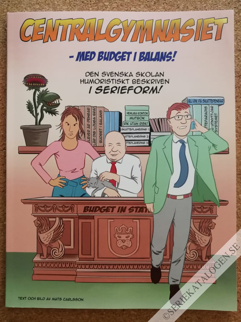 Framsida på Centralgymnasiet Med budget i balans! (2022)