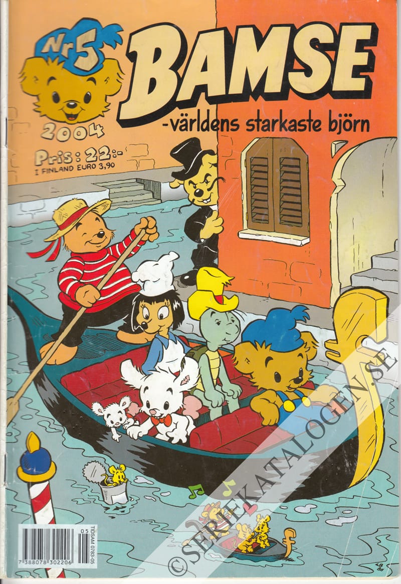 Framsida på Bamse #5 (2004)