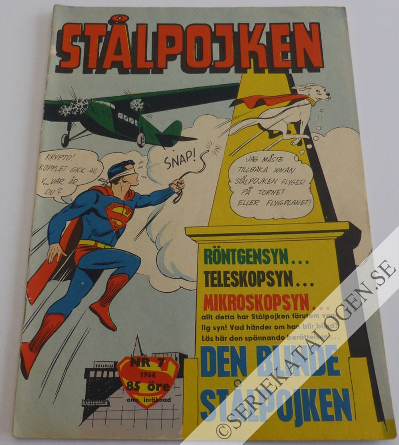 Framsida på Stålpojken #7 (1964)