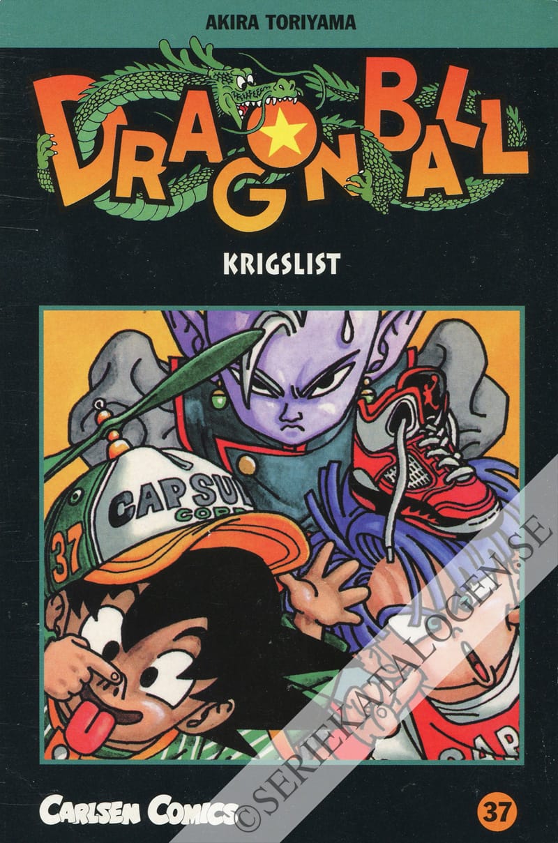 Framsida på Dragon Ball Krigslist (2003)