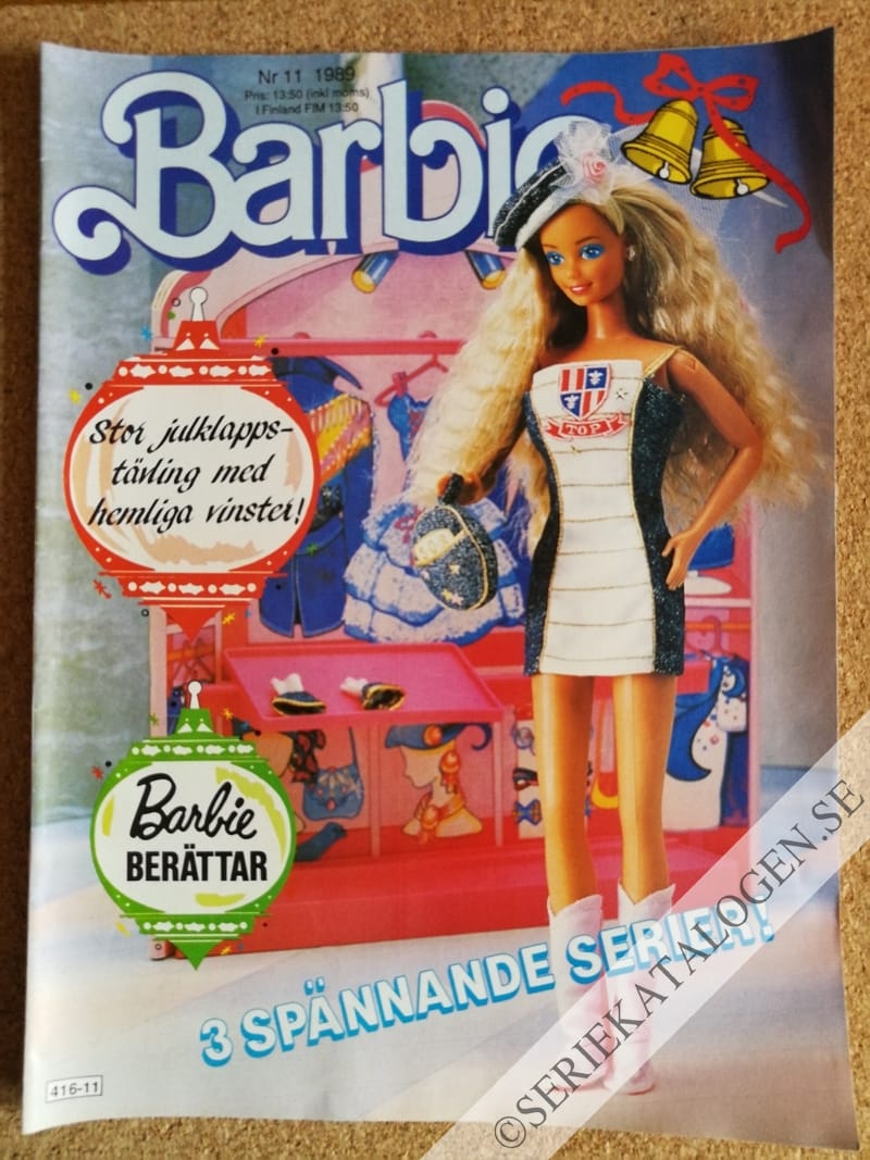 Framsida på Barbie #11 (1989)