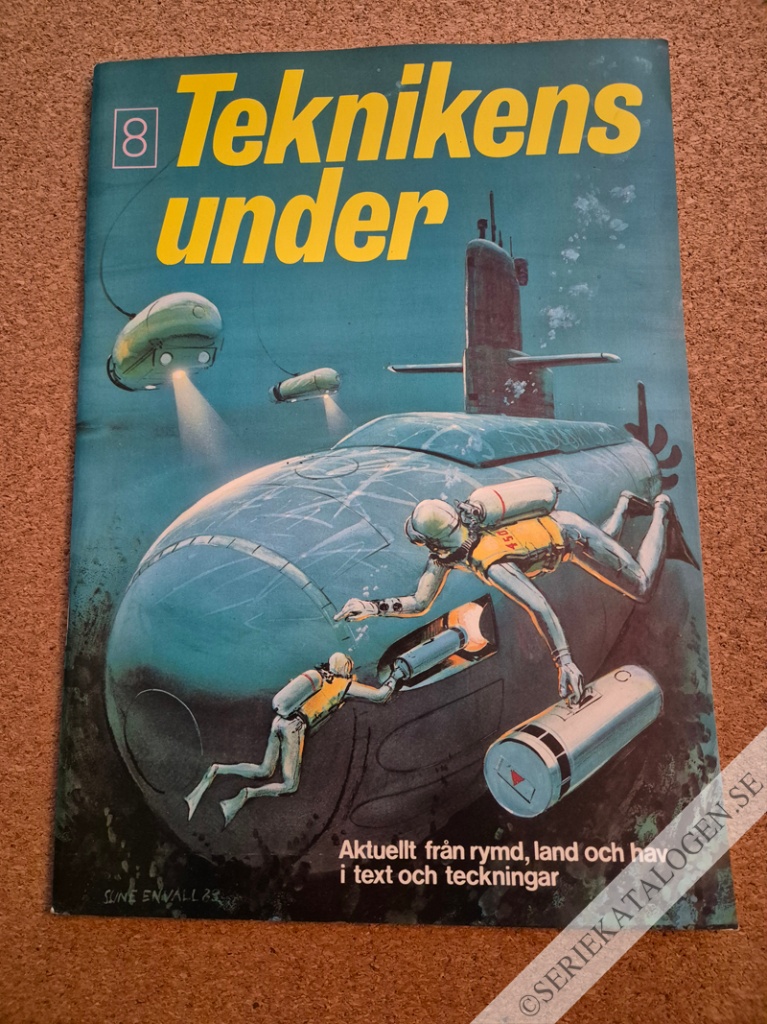 Framsida på Teknikens under #8 (1983)