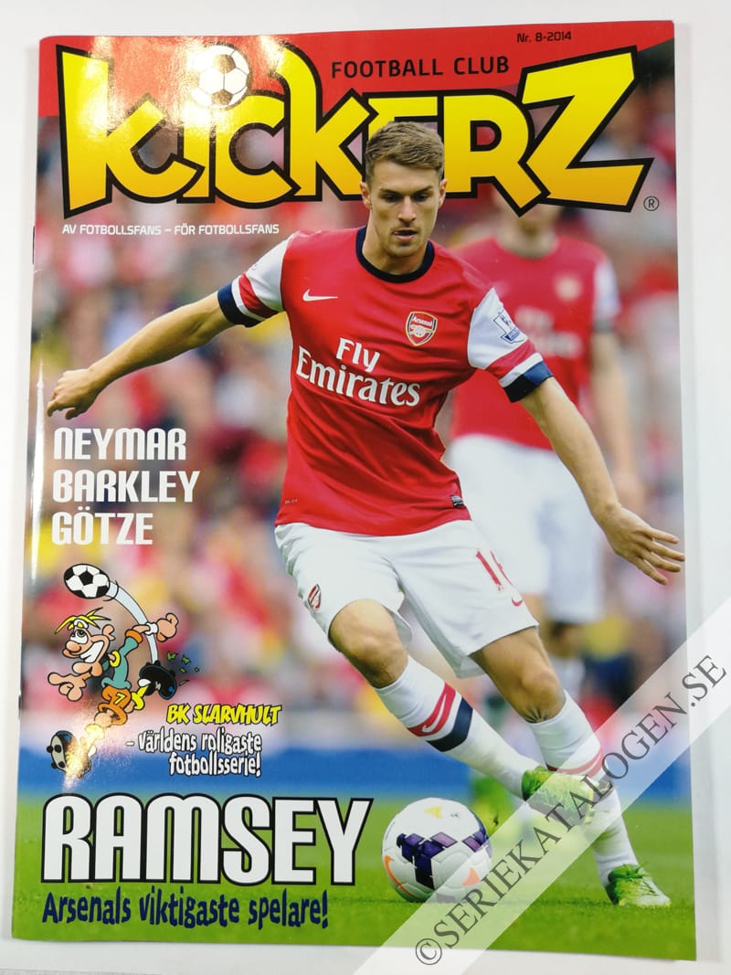 Framsida på Kickerz Football Club #8 (2014)